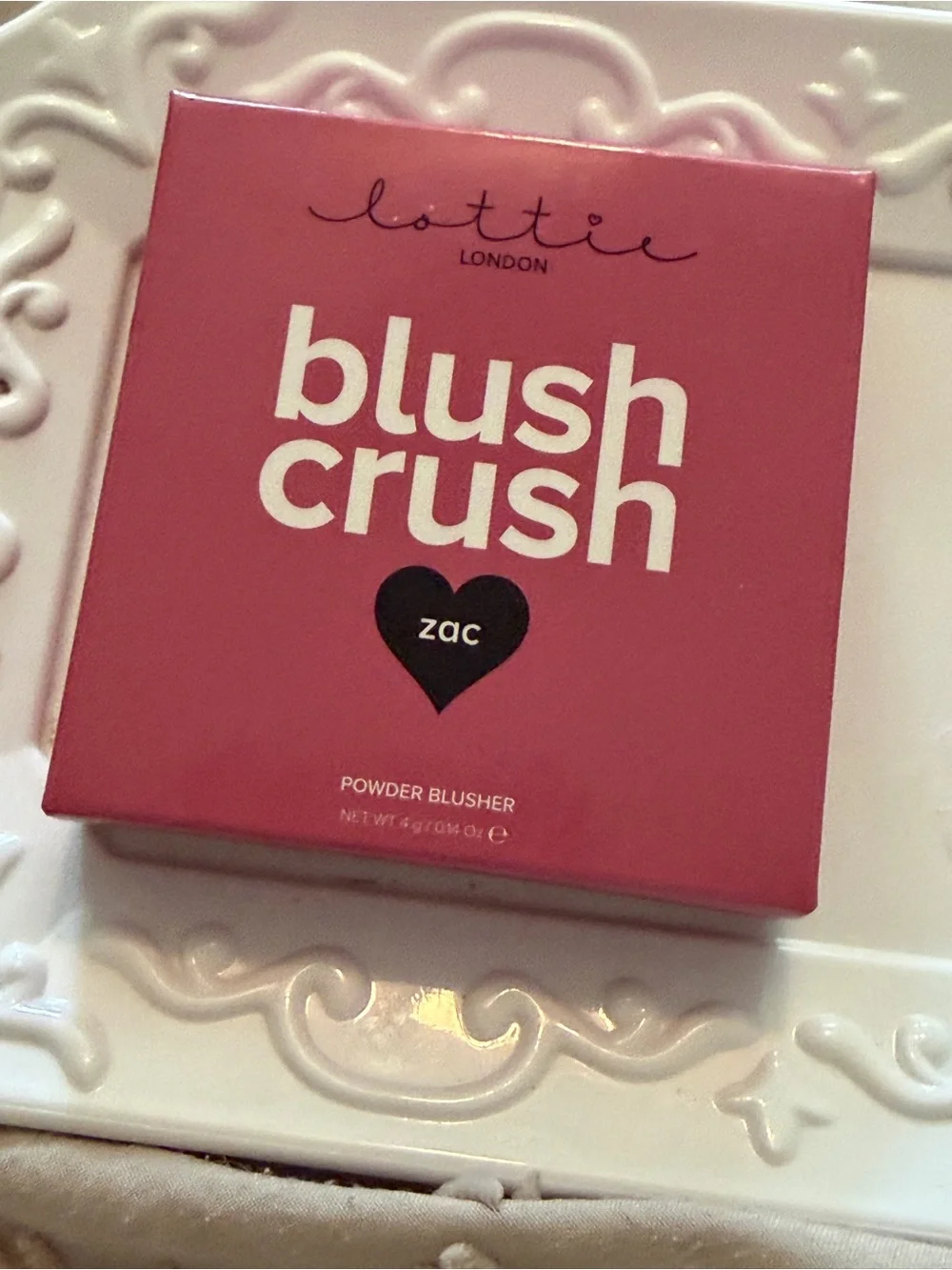 Lottie London Blush Crush Powder Blusher - Zac (Pink)
